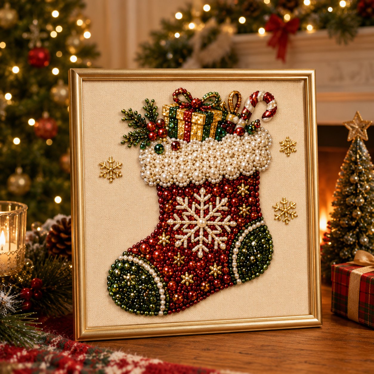 Orodira® 🎄 DIY Christmas Pearl Diamond Painting Kit