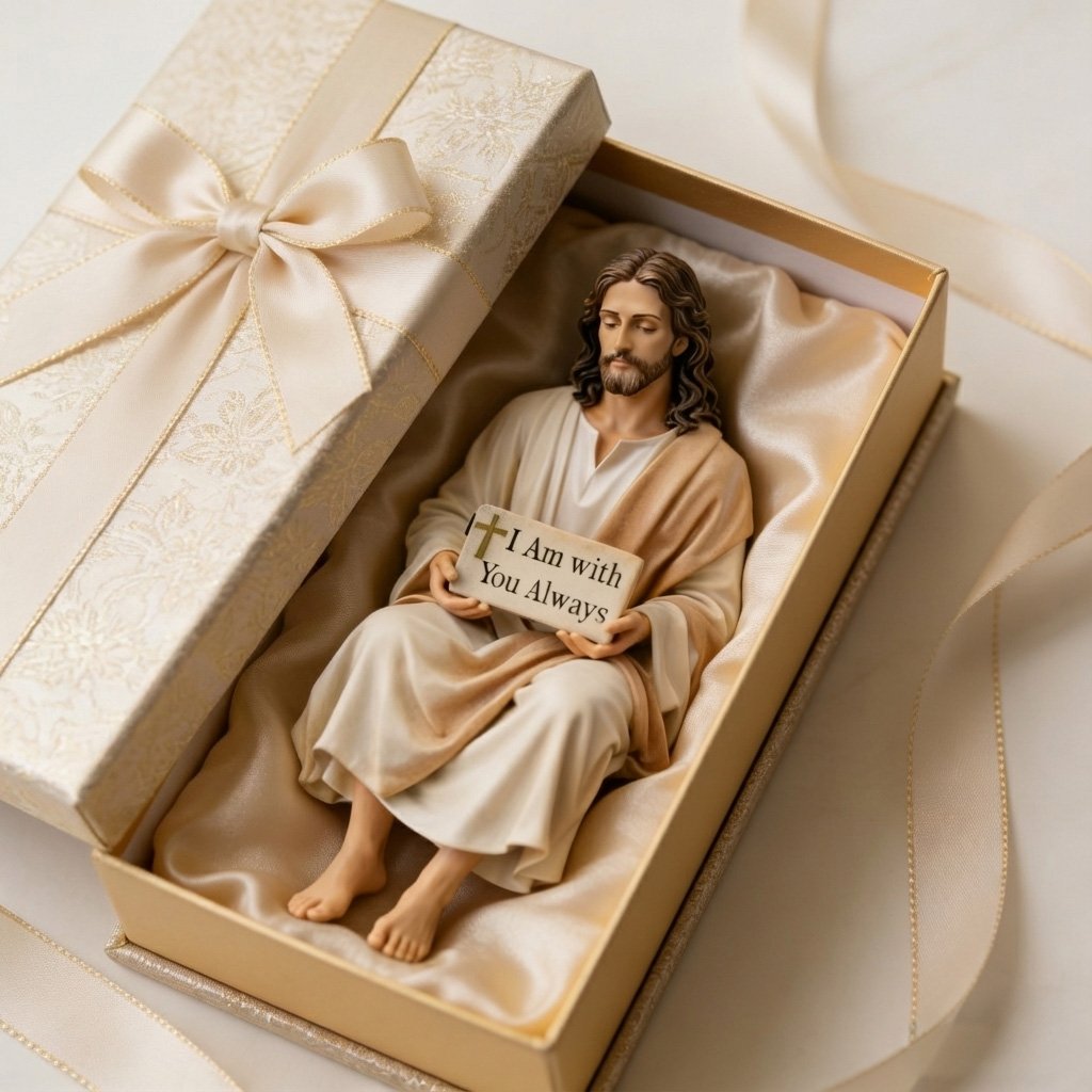 🔥Hot Sale 50% OFF -✨Polishpops® Handcrafted Jesus Figurine✝️Serene Desk Companion🙏