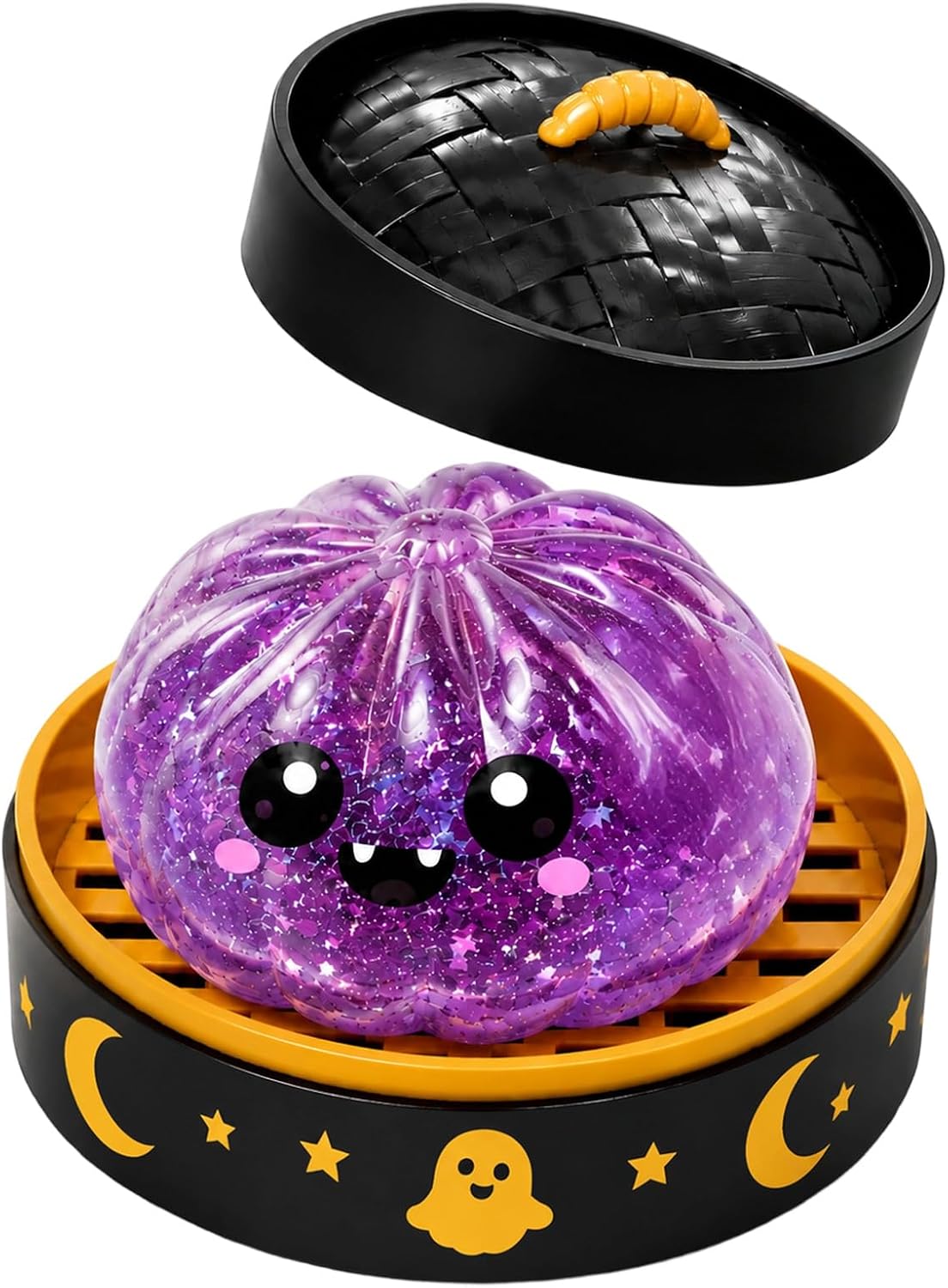 🎃LAST DAY 50% OFF ✨Orodira® Halloween Steamed Bun Squishy Mystery Box Toy