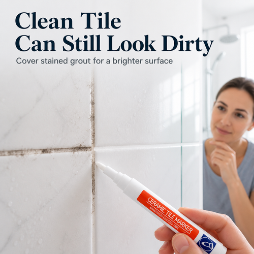 🔥✨LAST DAY 75% OFF ✨Anti-mould and waterproof joint pen for ceramic tiles