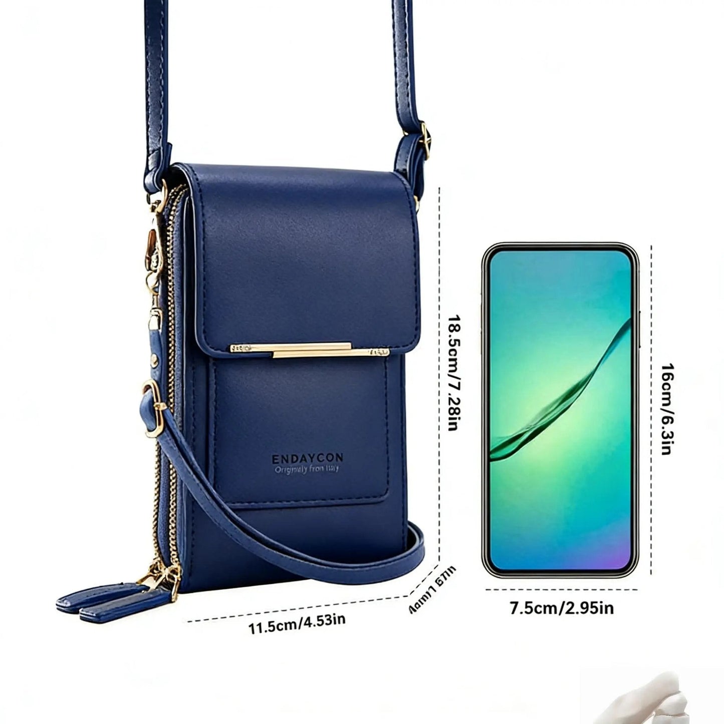 💞LAST DAY 75% OFF ✨👜📱Orodira® Simple and elegant women's touchscreen crossbody phone wallet Upsell