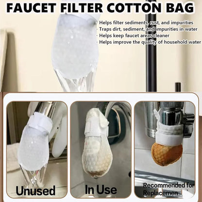 Orodira® Universal Faucet Filter Bag Effective filtration for tap water and spring water, removes rust and various impurities