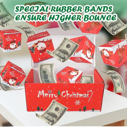 Orodira® Surprise Gift Box Explosion Unique Folding Bouncing Red Envelope Cash Box