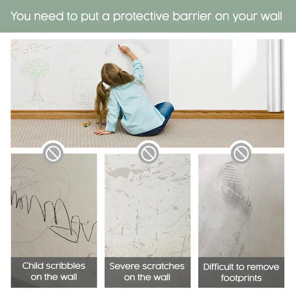 Orodira®✨Self-Adhesive Transparent Electrostatic Wall Protection Film
