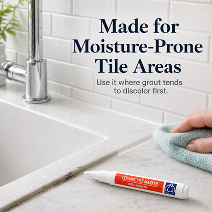 🔥✨LAST DAY 75% OFF ✨Anti-mould and waterproof joint pen for ceramic tiles