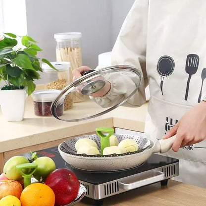 🥦 Expandable Stainless Steel Steamer Basket – Fits More Pots