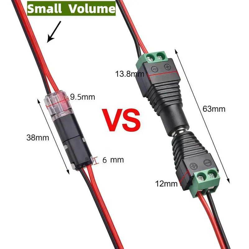 ⚡ 2-Pin Quick Wire Connectors – Fast Secure Connections