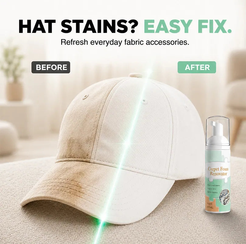 ⏳ FINAL 24 HOURS · 50% OFF🫧 Waterless Carpet Foam Stain Remover with Towel