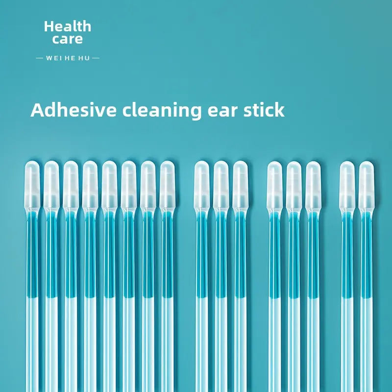 👂 Reusable Sticky Ear Cleaning Sticks – 24 Per Pack