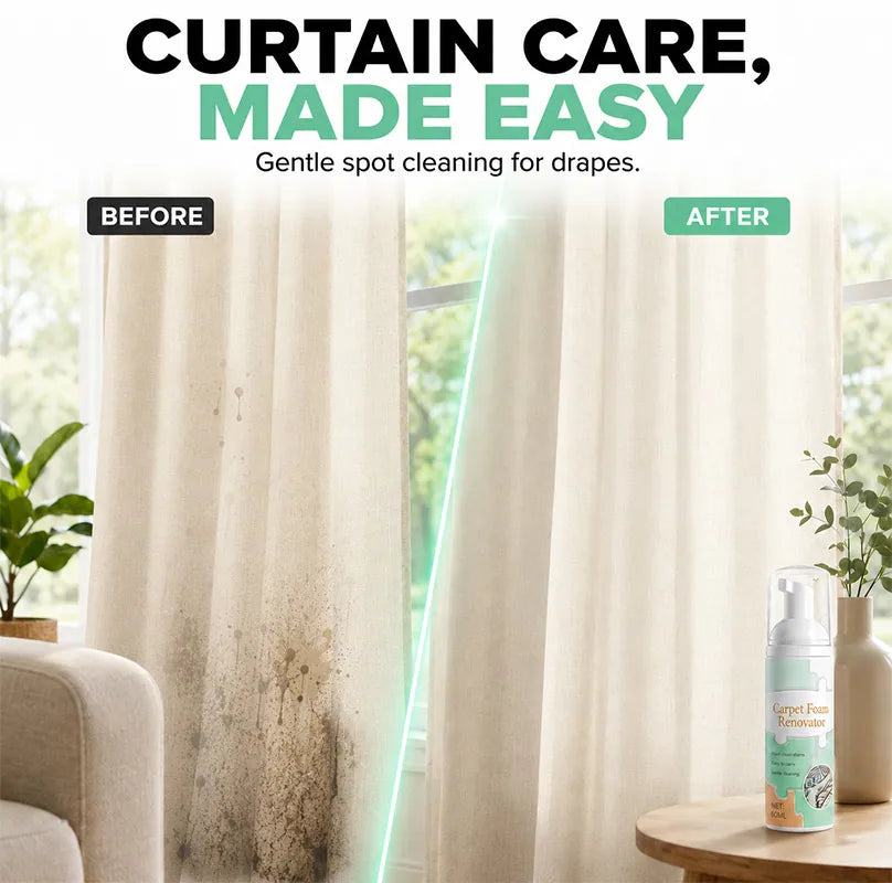 ⏳ FINAL 24 HOURS · 50% OFF🫧 Waterless Carpet Foam Stain Remover with Towel