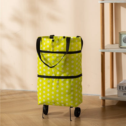 Orodira®🛒 Foldable 2-in-1 Rolling Shopping Bag