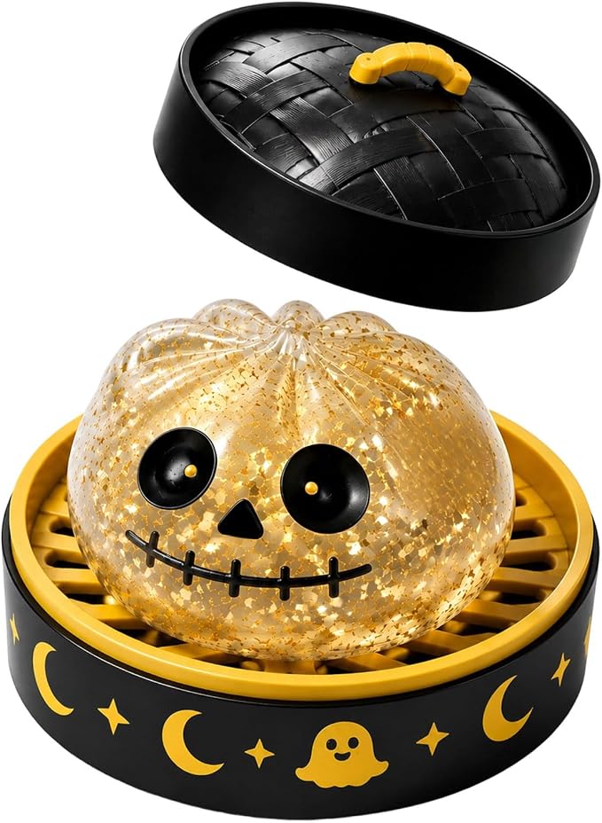 🎃LAST DAY 50% OFF ✨Orodira® Halloween Steamed Bun Squishy Mystery Box Toy