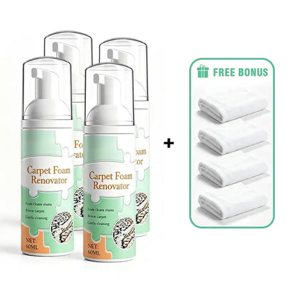 ⏳ FINAL 24 HOURS · 50% OFF🫧 Waterless Carpet Foam Stain Remover with Towel