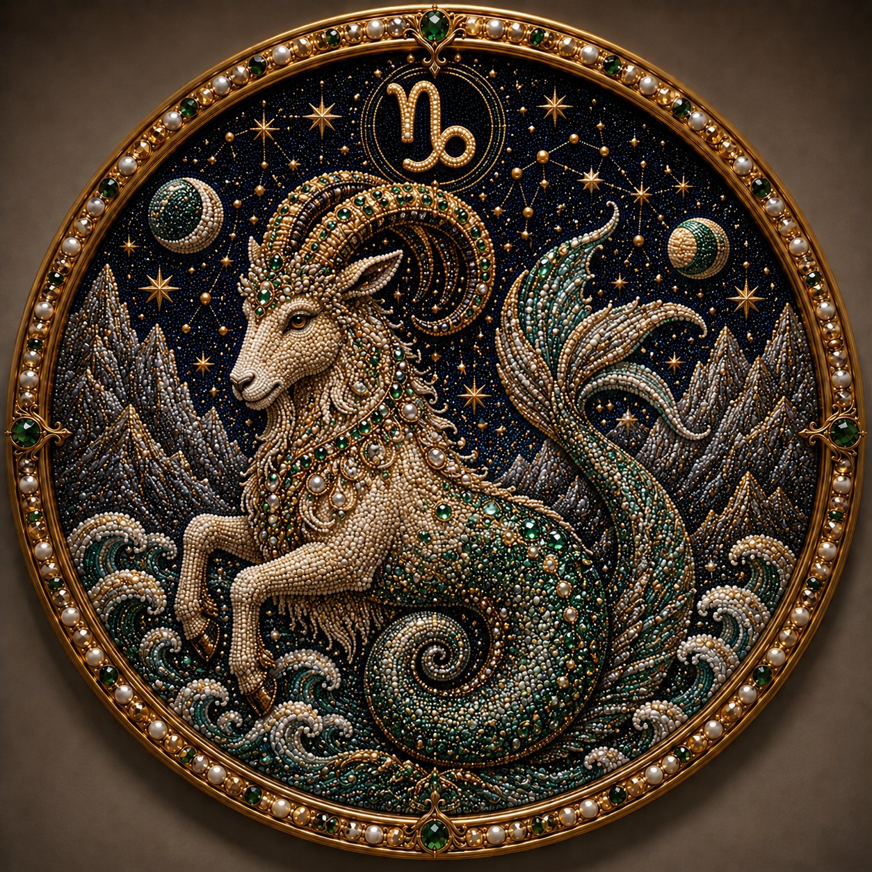 ♈ 12-Sign Zodiac Pearl Art DIY Kit – Create Your Sparkling Sign UPSELL