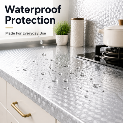 Orodira® Peel & Stick Kitchen Makeover Film – Waterproof DIY Countertop & Cabinet Cover