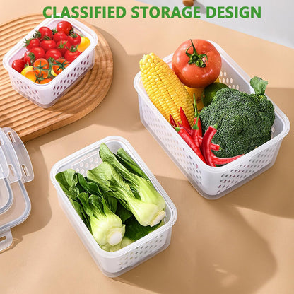 💷Food Saver Fridge Containers – See Your Fresh Produce Before It Goes Bad