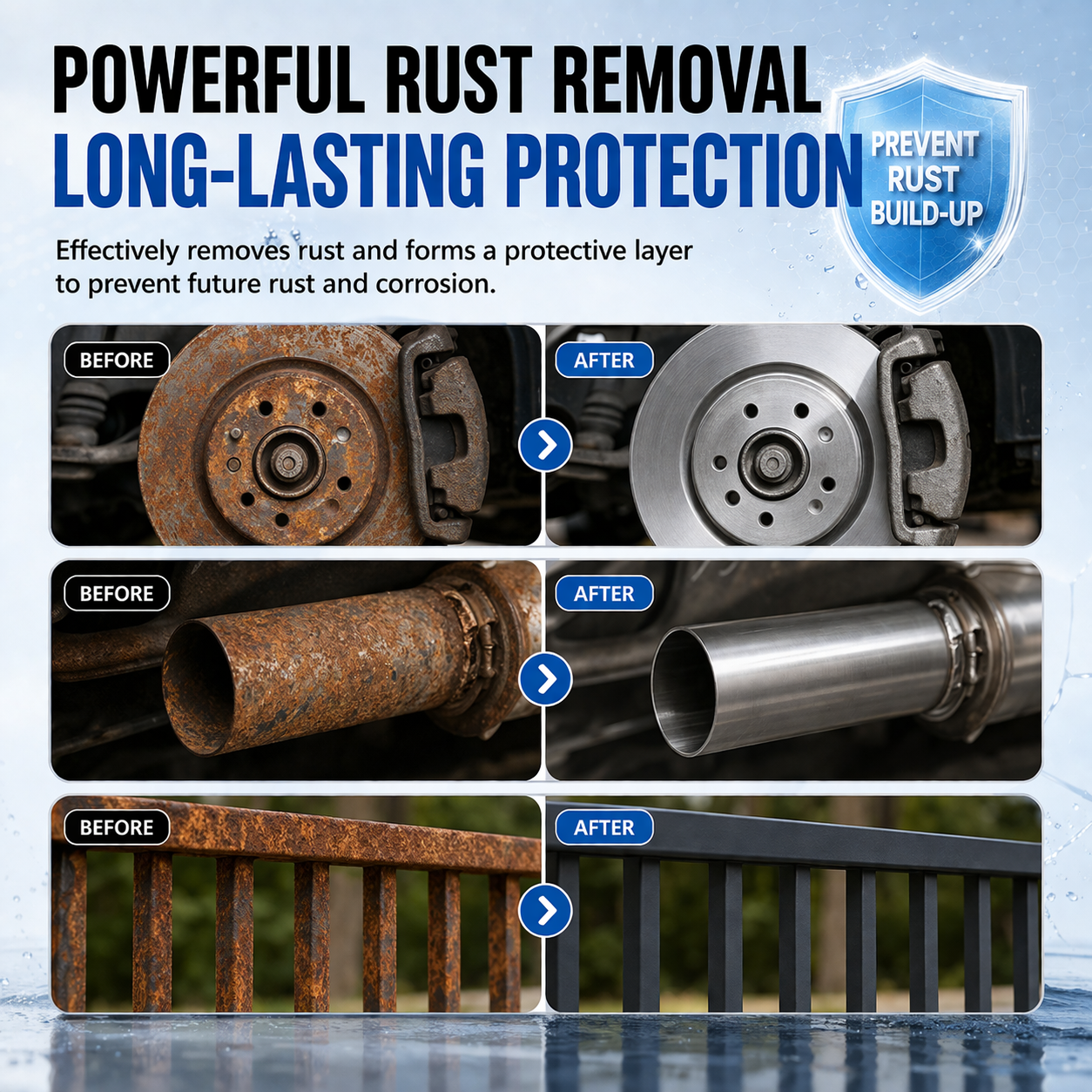 🚗LAST DAY 75% OFF 🛡️Orodira®Rust-preventing cleaning spray