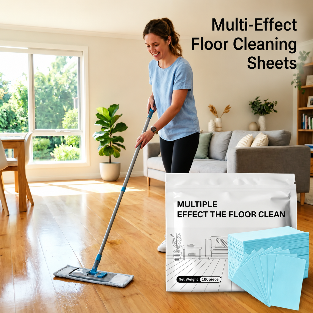 💞LAST DAY 50% OFF ✨IMulti-Surface Antibacterial Cleaner for Hardwood, Tile & Laminate