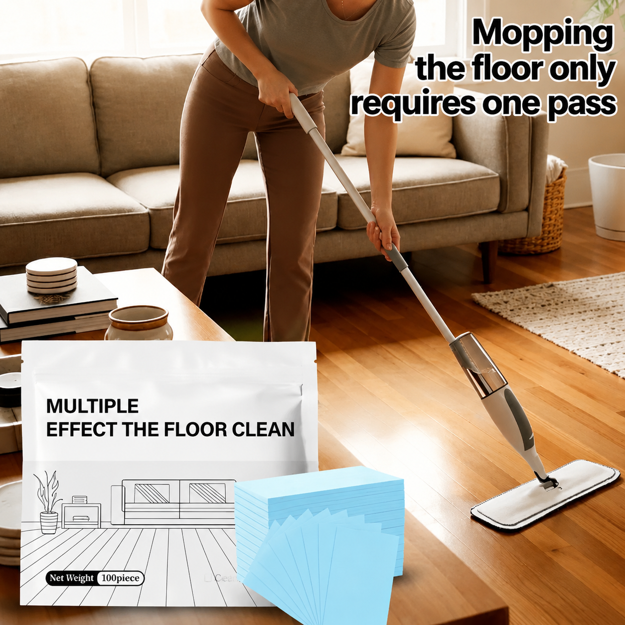 💞LAST DAY 50% OFF ✨IMulti-Surface Antibacterial Cleaner for Hardwood, Tile & Laminate