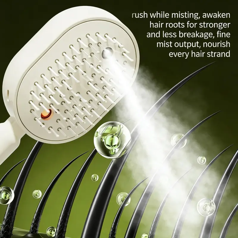🔥Day Sale 75% OFF🔥Electric Spray Air Cushion Massage Comb
