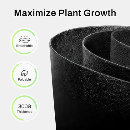 🌱Last Day 50% OFF 🪴Gallon Grow Bags – Heavy Duty Aeration Fabric Pots with Handles for Vegetables, Flowers & Fruits