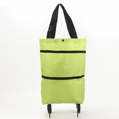 Orodira®🛒 Foldable 2-in-1 Rolling Shopping Bag UPSELL