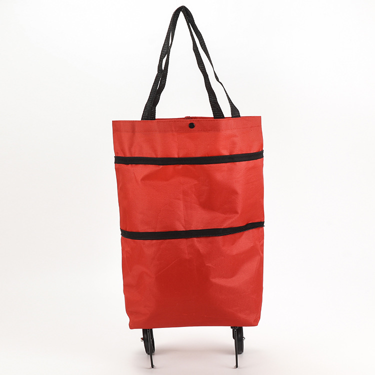 Orodira®🛒 Foldable 2-in-1 Rolling Shopping Bag UPSELL