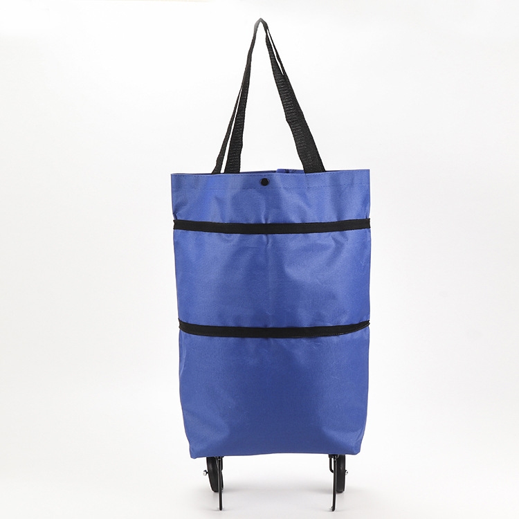 Orodira®🛒 Foldable 2-in-1 Rolling Shopping Bag UPSELL