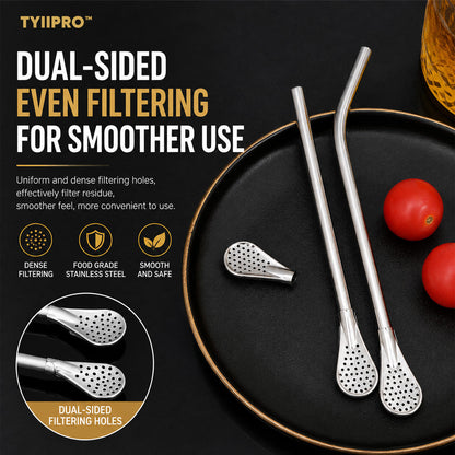 🥄 2-in-1 Straw Spoon – Sip, Scoop & Clean With Ease UPSELL