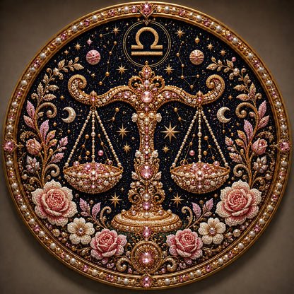 ♈ 12-Sign Zodiac Pearl Art DIY Kit – Create Your Sparkling Sign UPSELL
