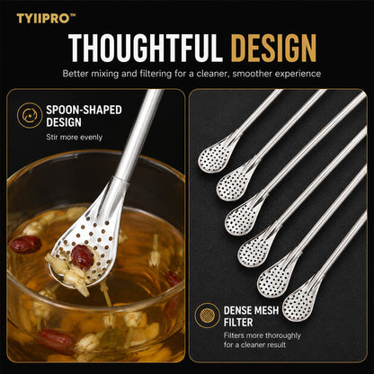 🥄 2-in-1 Straw Spoon – Sip, Scoop & Clean With Ease UPSELL