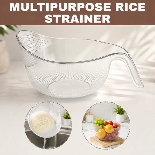 🔥💕LAST DAY 50% OFF ✨Orodira® Multipurpose rice washing strainer bowl