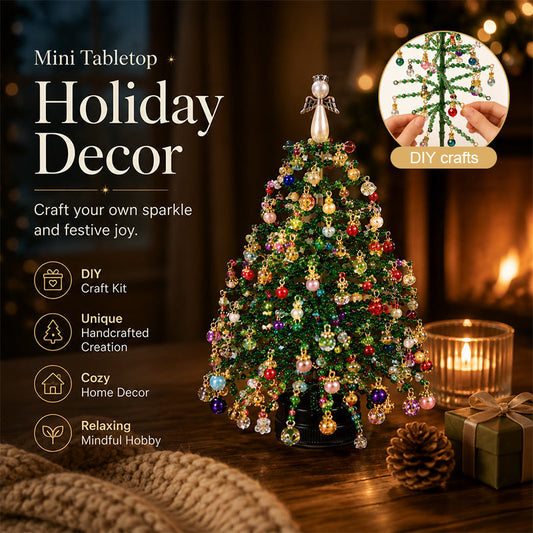 🎄 DIY Beaded Christmas Tree Kit – 5 Unique Styles