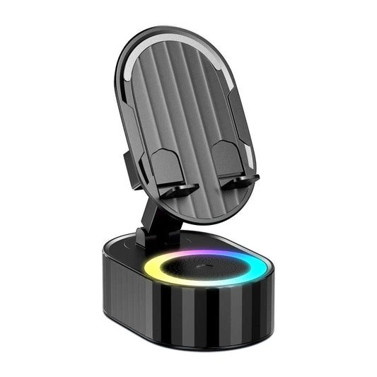 🔥Hot Sale 50% OFF🏆5-in-1 Wireless Speaker, Phone Holder & Ambient Light