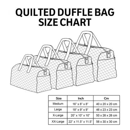 💞LAST DAY 50% OFF ✨Orodira® Hippie Journey Quilted Duffle Bag 3