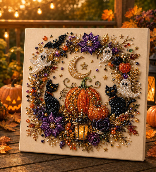 🎃Orodira® Halloween Pearl Diamond Painting Kit