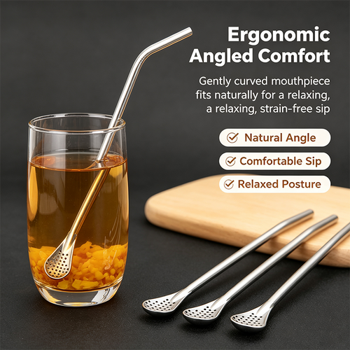 🥄 2-in-1 Straw Spoon – Sip, Scoop & Clean With Ease UPSELL