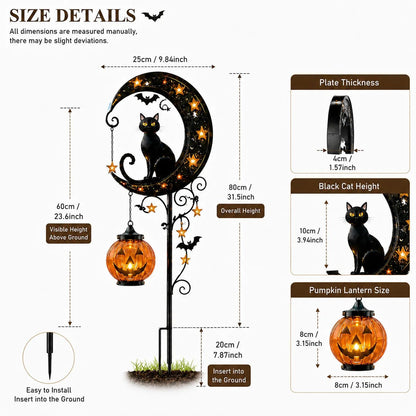 Orodira® 🎃 Halloween Early Bird Sale | 75% OFF Pumpkin Moon Garden Stake Light