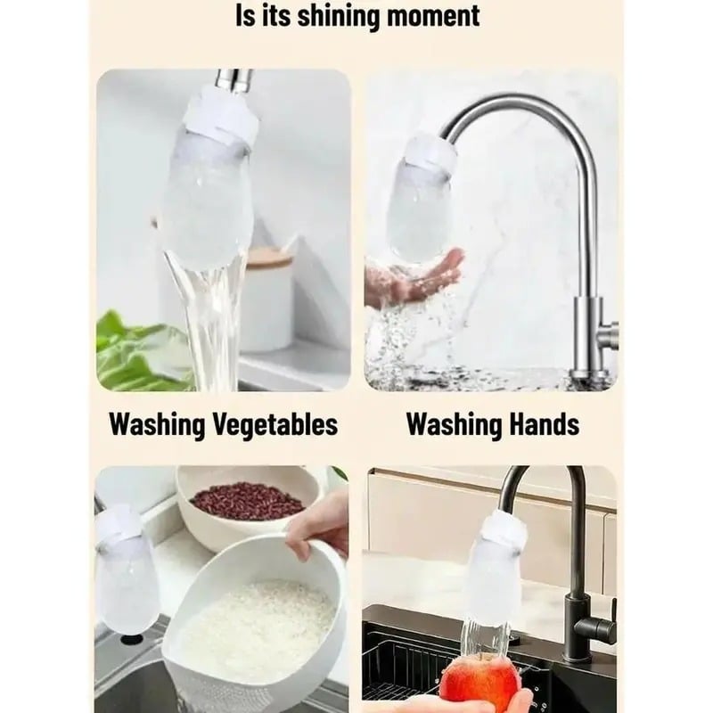 Orodira® Universal Faucet Filter Bag Effective filtration for tap water and spring water, removes rust and various impurities