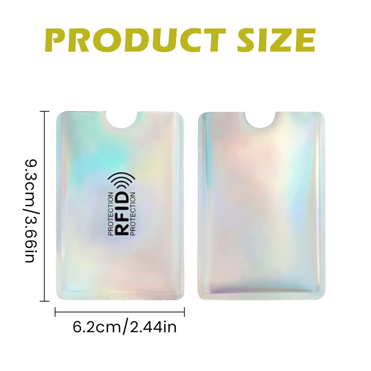 Orodira®✨RFID Blocking Sleeves – Protect Your Cards from Electronic Theft