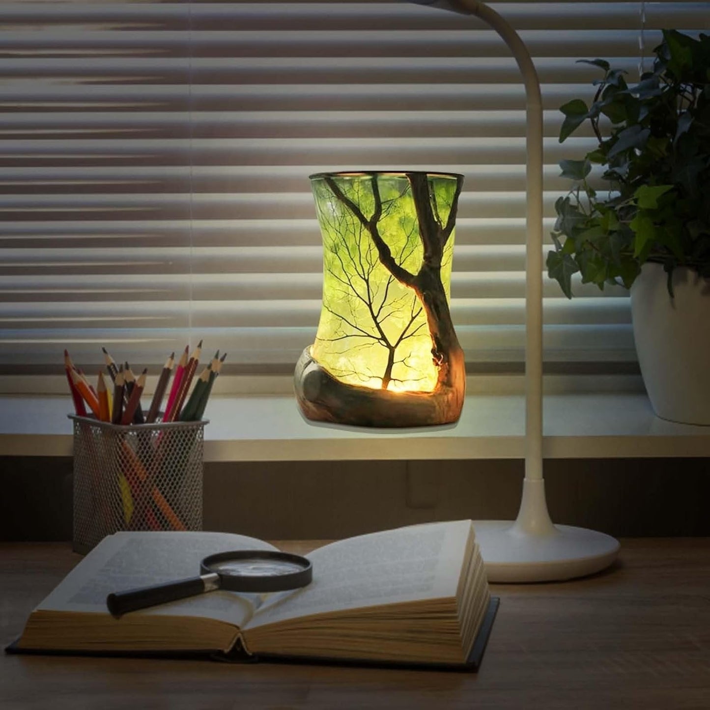 💞LAST DAY 50% OFF ✨🌿Orodira®“Enchanted Forest” Nature-Inspired Ambient Lamp
