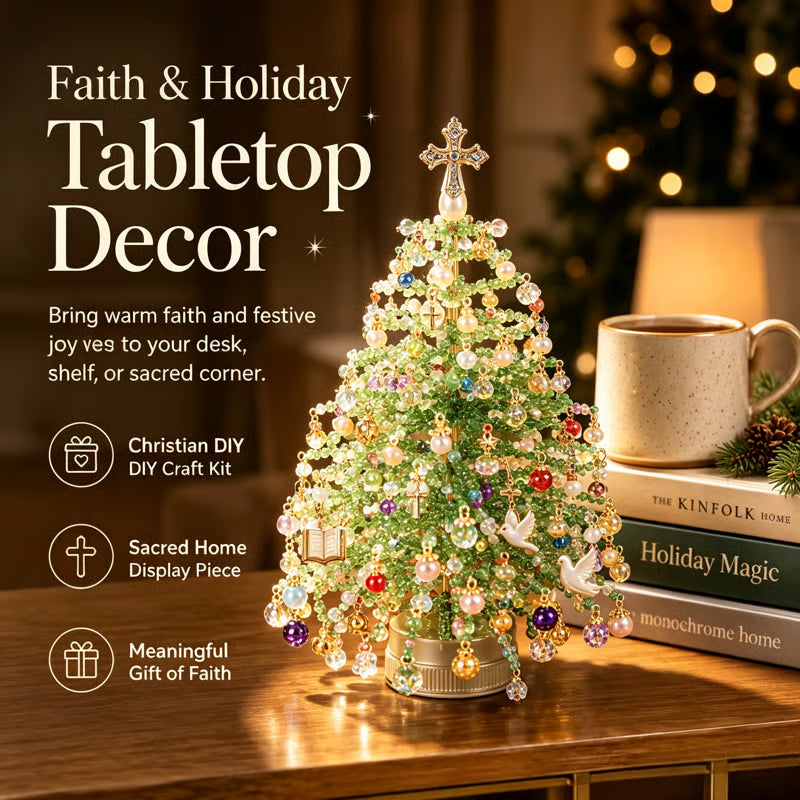 🎄 DIY Beaded Christmas Tree Kit – 5 Unique Styles UPSELL