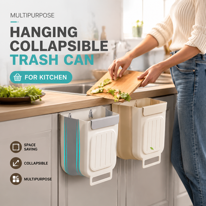 Orodira®✨Multipurpose Hanging Collapsible Trash Can for Kitchen