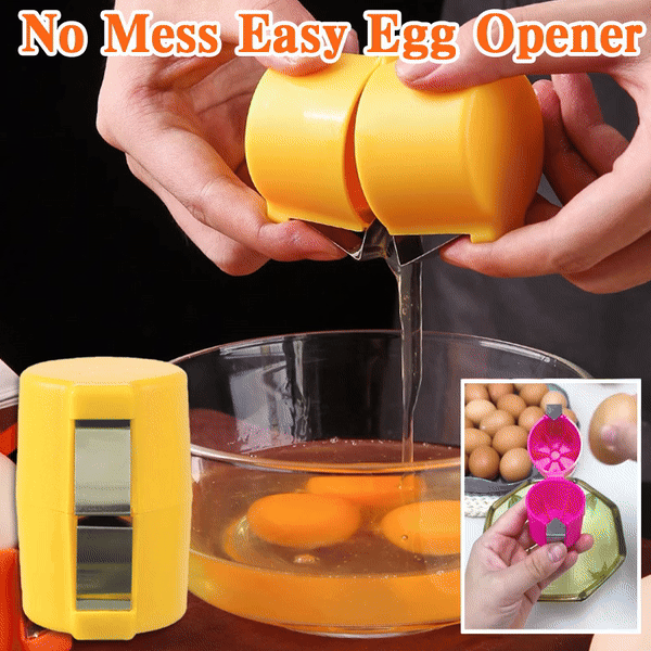 🥚 Quick Egg Cracker Tool – Cleaner Easier Egg Opening