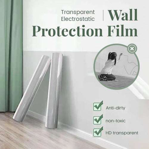 Orodira®✨Self-Adhesive Transparent Electrostatic Wall Protection Film