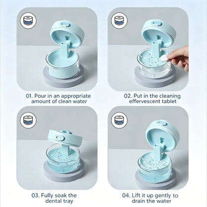 Orodira® Retainer Cleaner Case Box