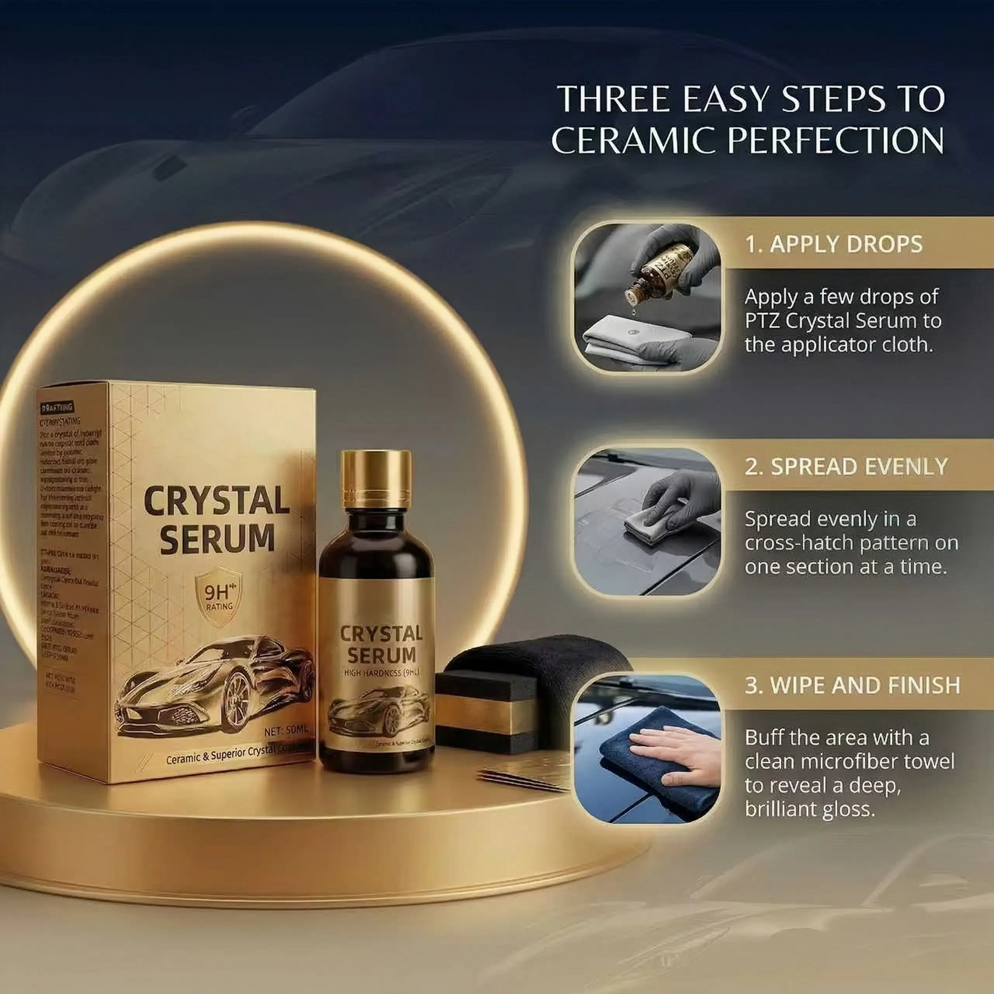 ✨Last Day 50% OFF💦Orodira®Graphene Car Coating – High Gloss Shine & Easy At-Home Protection