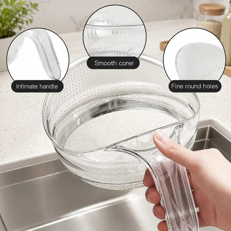 🔥💕LAST DAY 50% OFF ✨Orodira® Multipurpose rice washing strainer bowl