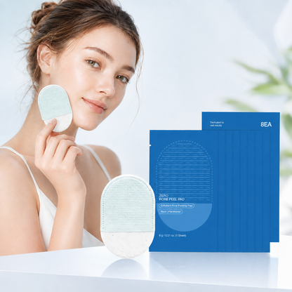✨ Double-Sided Face & Body Exfoliating Pads – 8 Per Pack