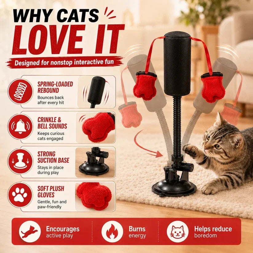 Orodira® Interactive Cat Punching Bag Toy